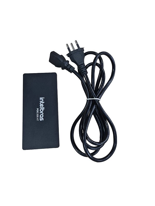 Fonte Poe Intelbras PoE 200 At Gigabit Poe 802.3af/at
