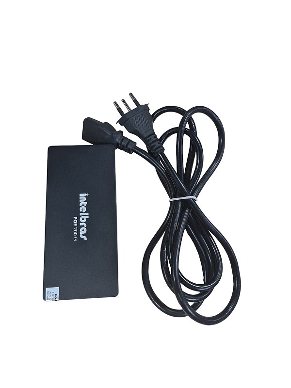 Fonte Poe Intelbras PoE 200 G Gigabit PoE 802.3af 48v