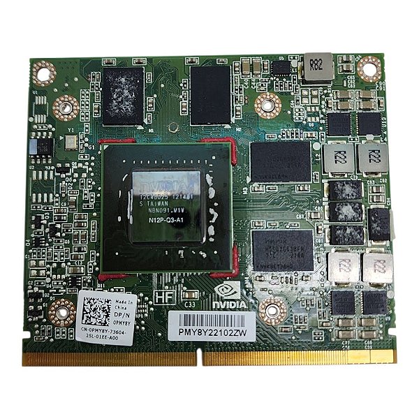 Placa Video Notebook Dell 0PMY8Y Nvidia Quadro 2000M 2GB