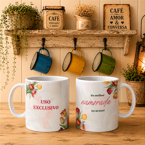 Caneca Exclusivo Namorada