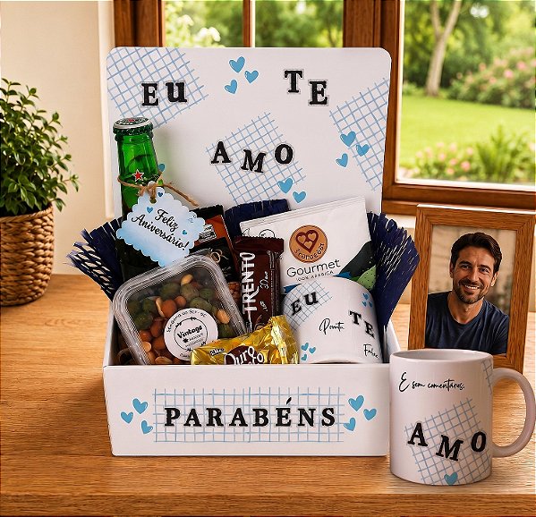 Box Eu te amo. Pronto.Falei!