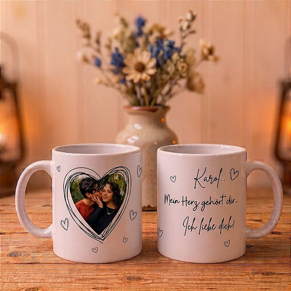 Caneca Ich liebe dich