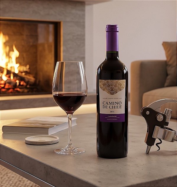 Vinho Tinto Chileno 750ml