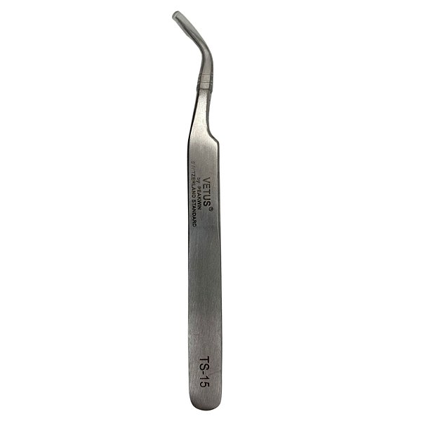 Pinça Curva Tweezers  TS-15
