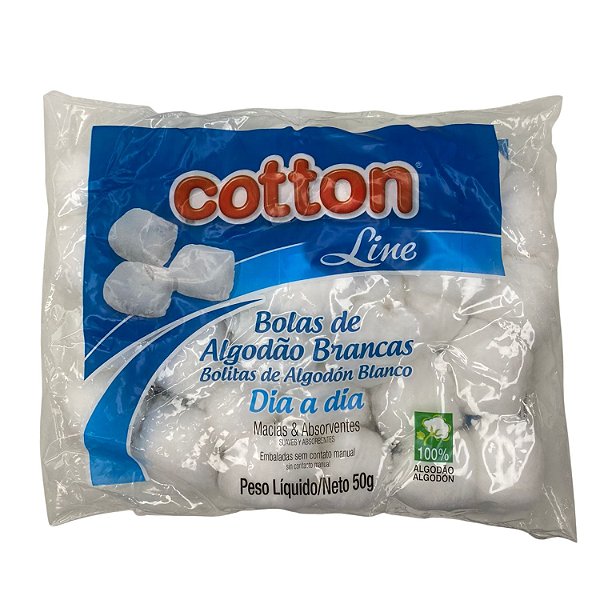 Bolas de algodão - Algodón