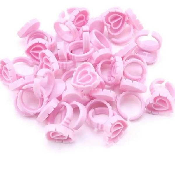 Anel batoque em Coração