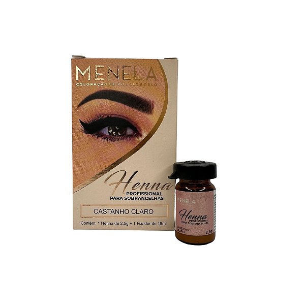 Henna Menela Castanho Claro
