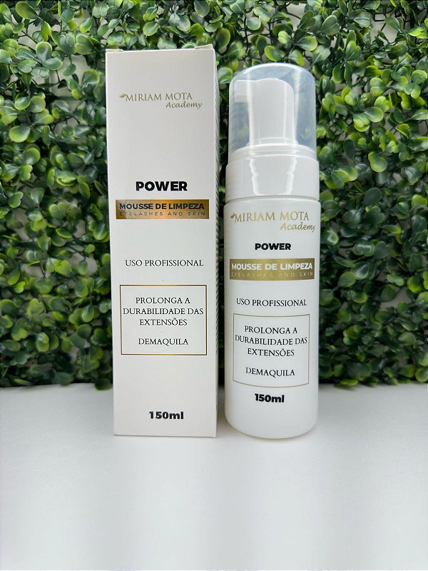 Espuma Miriam Mota Power Limpeza Higienização Cílios 150ml