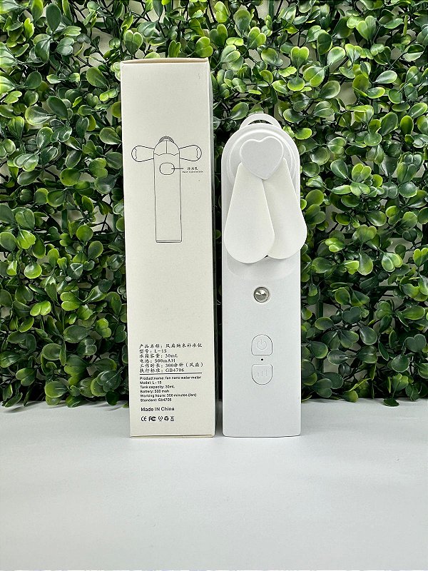 Ventilador com Nano Mister