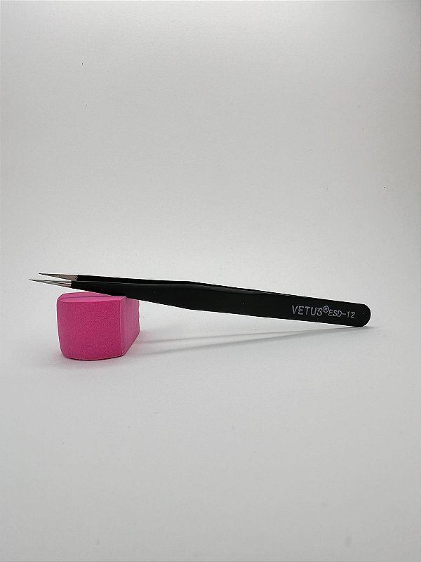 Pinça Reta Vetus Preta