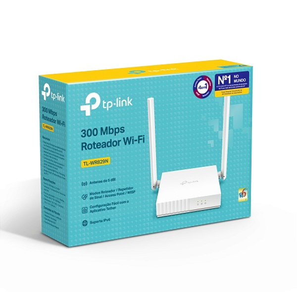 Roteador Wireless Multimodo 300 Mbps - WR829N