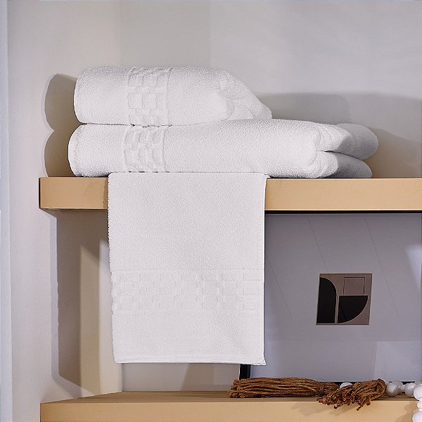 Toalha de Rosto Hotel 48x85cm Milão 580g/m² Teka Profiline