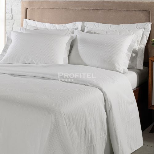 Colcha de Piquet Hotel Queen Golden Teka Profiline