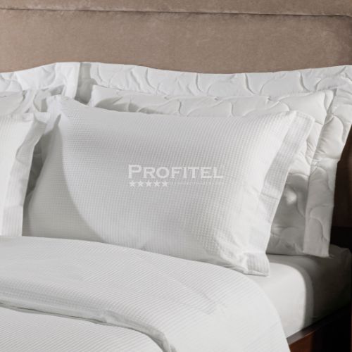 Fronha de Piquet para Hotel com 2 Abas TEKA Profiline Golden