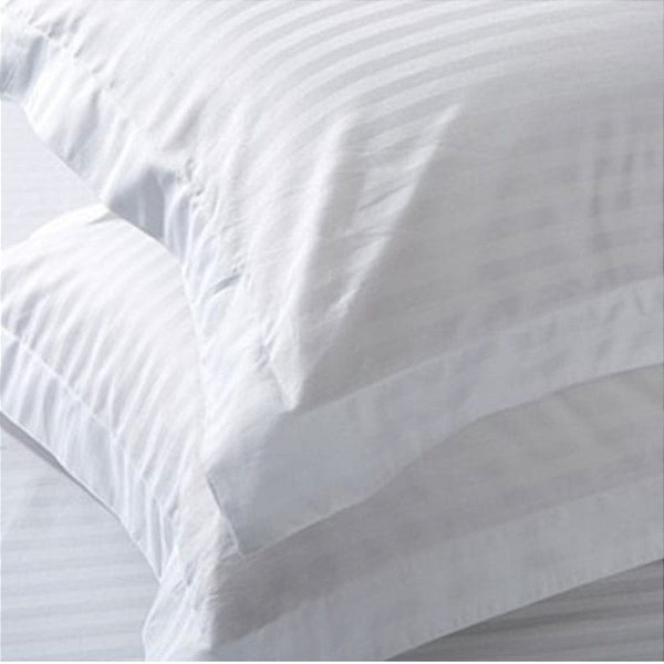 Fronha para Hotel com 2 Abas TEKA Profiline 200 Fios Toronto Stripe 50x70cm