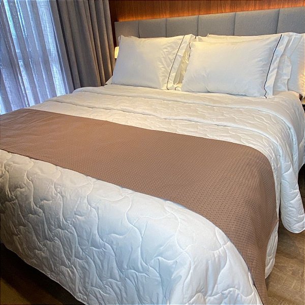 Peseira Casal 48X200cm Marrom Boulevard