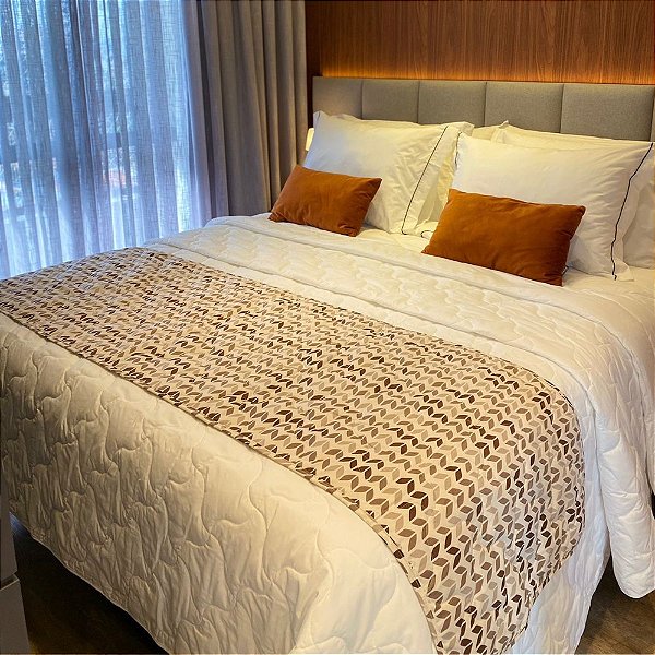 Peseira Queen 58X220cm Igualdade Naturale Teka