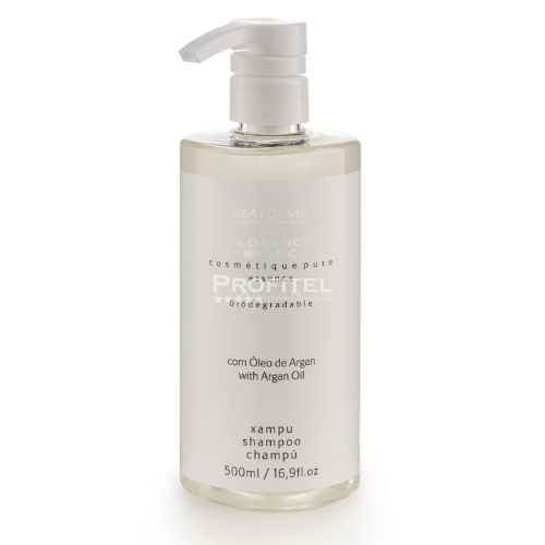 Shampoo Florence Blanc 500ml com Válvula Profissional Realgems