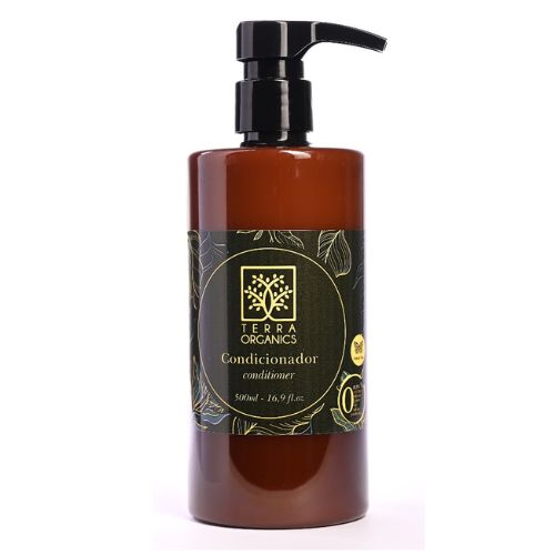 Condicionador Terra Organics 500ml com Válvula Profissional Realgems