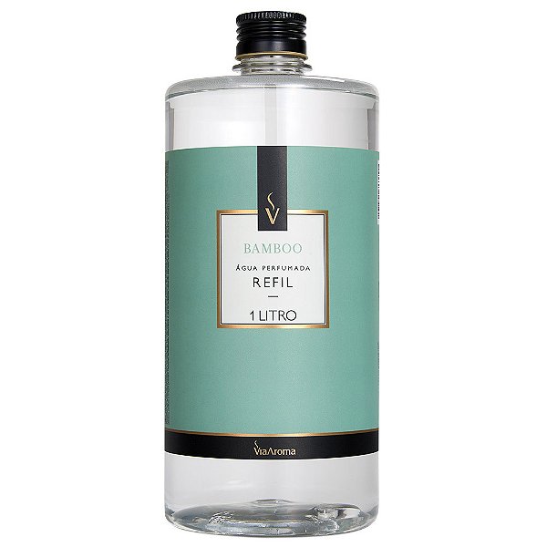 Refil Água Perfumada Bamboo 1000 ml Via Aroma