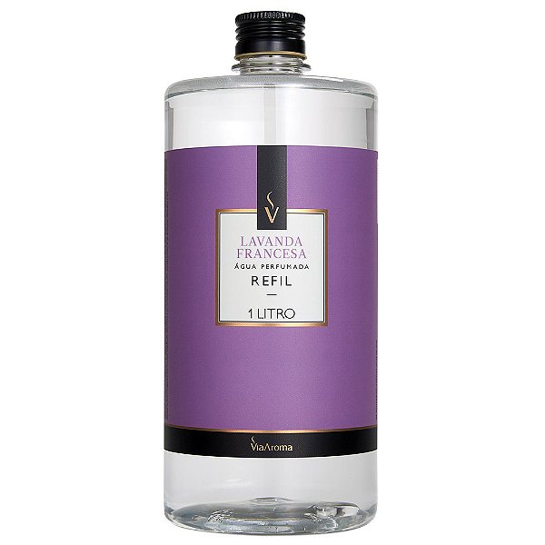 Refil Água Perfumada Lavanda Francesa 1000 ml Via Aroma