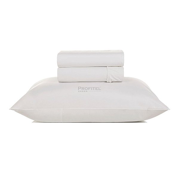 Jogo de Cama Solteiro 3 Peças 180 fios Atenas Profitel