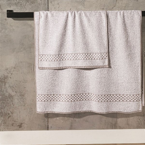 Toalha de Rosto Hotel 48x70cm Lisboa Bege 450g/m² Profitel