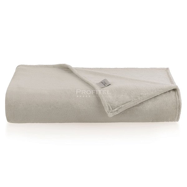Manta de Microfibra Premium Queen 220x240cm Arenito Aspen Profitel