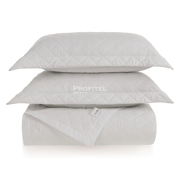 Kit Cobre Leito Queen + 2 Porta Travesseiros Supremo Hotel Profitel