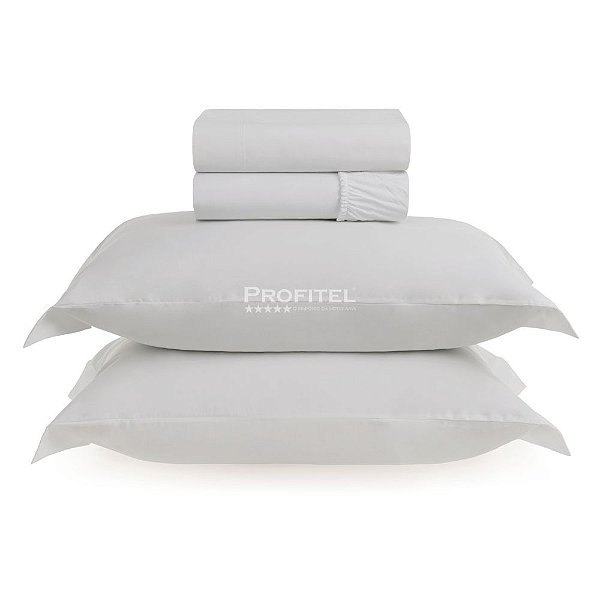 Jogo de Cama King 4 Peças 250 Fios Majestic Profitel
