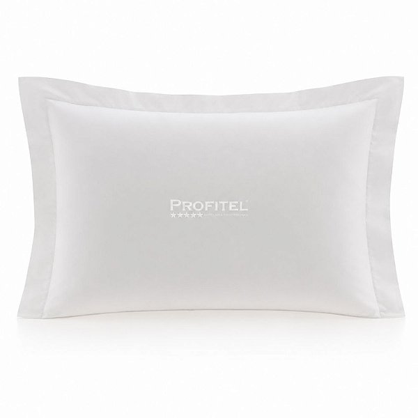 Fronha para Hotel com 3 Abas 250 Fios 50x70cm Majestic Profitel