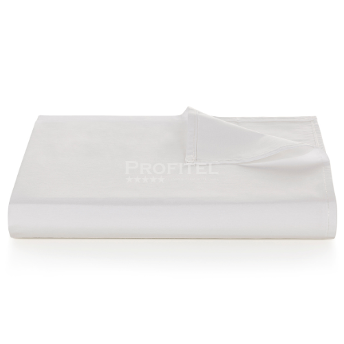 Lençol para Hotel Casal Bainhas Normais Atenas 180 fios 220x250cm Profitel