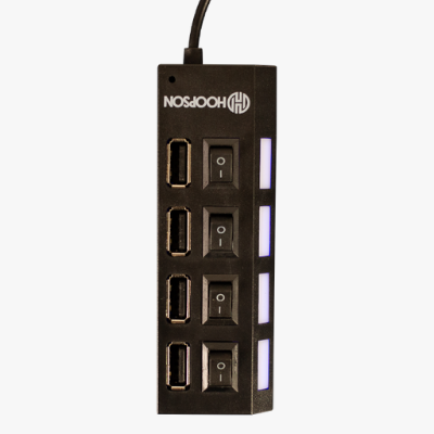 Hub com 4 Portas USB: 2.0 HUB-004
