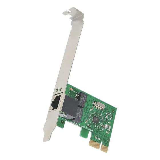 Placa de Rede Brazilpc St706f Giga 10/100/1000 Pci-e Box I - BRAZIL PC