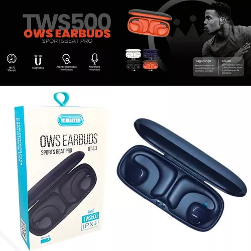 Fone Ouvido Bt Conducao Ossea Esporte Resistente Ows Tws500