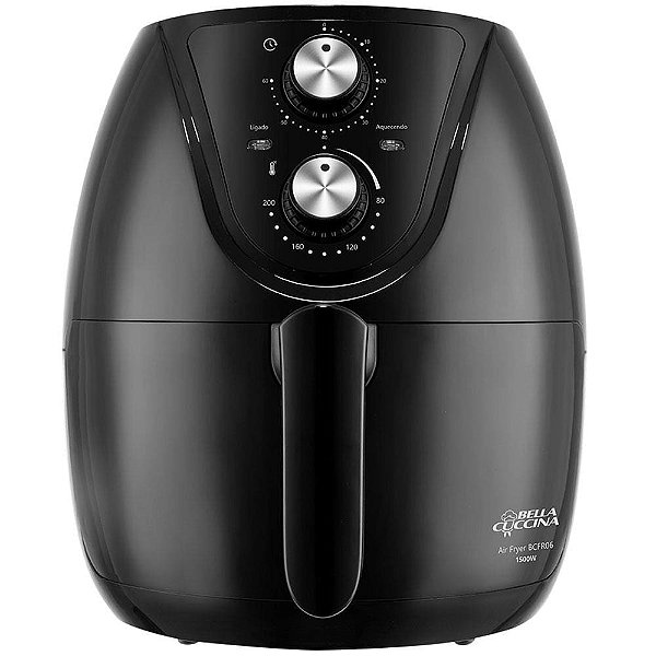 Fritadeira Air Fryer Bella Cuccina BCFR06 3,8L - Preta - 220V