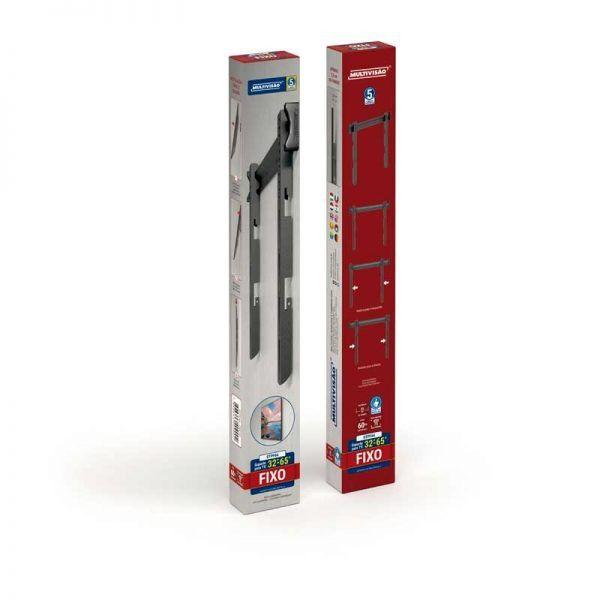 Suporte Fixo de Parede para TV de 32" a 65" MULTIVISÃO - STPF66