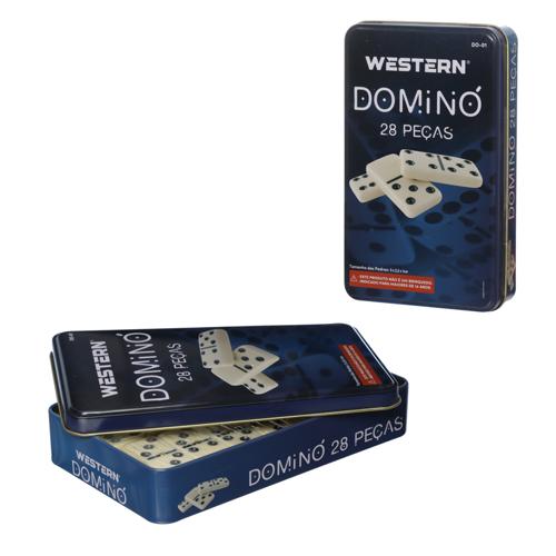 Jg Domino 9mm Estojo Lata 28pc