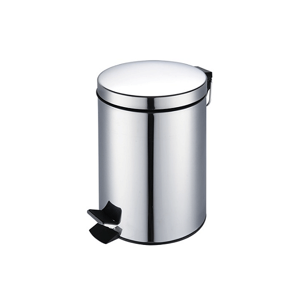 LIXEIRA INOX 12L C/ PEDAL - PI12