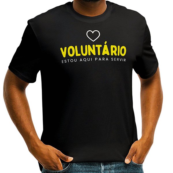 Camiseta Evangélica Para Voluntários Na Igreja