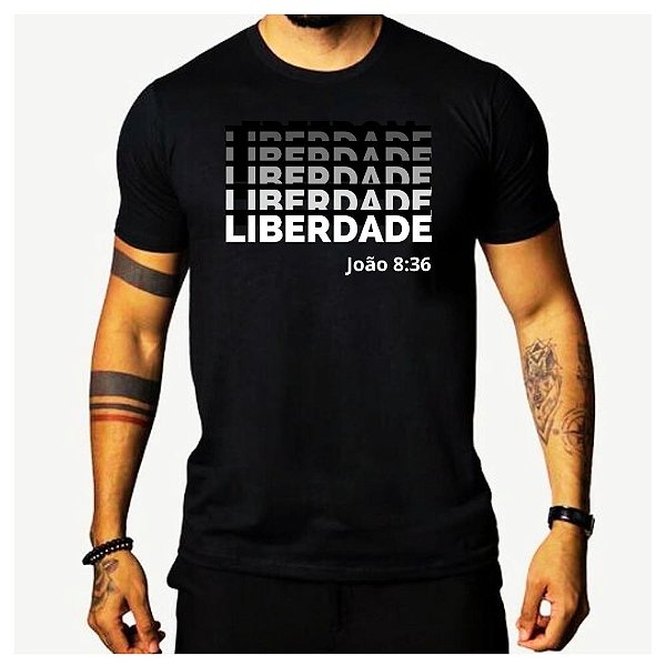 camiseta masculina Camisa gospel Evangélica Religiosa Oferta