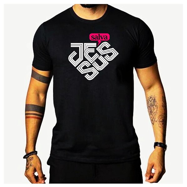 Camisas Masculinas Camiseta Gospel Camisetas Cristo Promoção