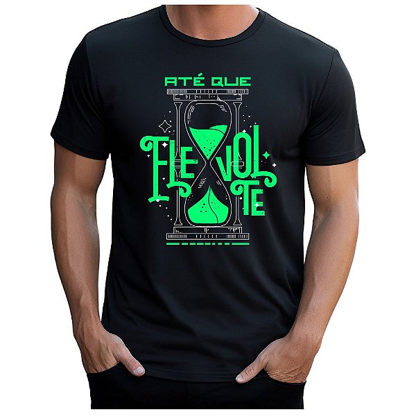 Camiseta Gospel Cristã Evangélica Até que Ele Volte Promoção