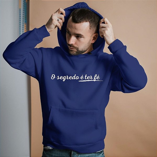 Blusa Moletom Gospel Criativo O Segredo