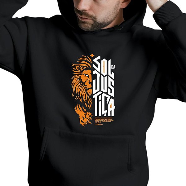 Blusa Moletom Gospel Criativo Sol da Justiça
