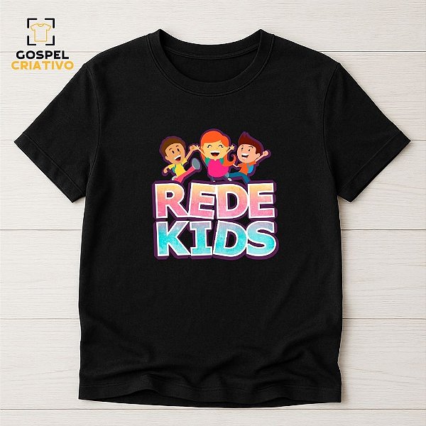 Camiseta Para Ministério Infantil Rede Kids