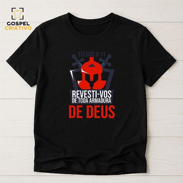 Camiseta Cristã Evangélica Revesti-vos
