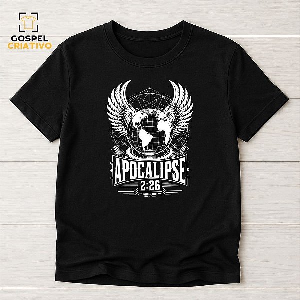 Camiseta Cristã Evangélica Apocalipse 2