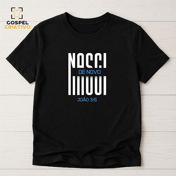 Camiseta Para Batismo Evangélico