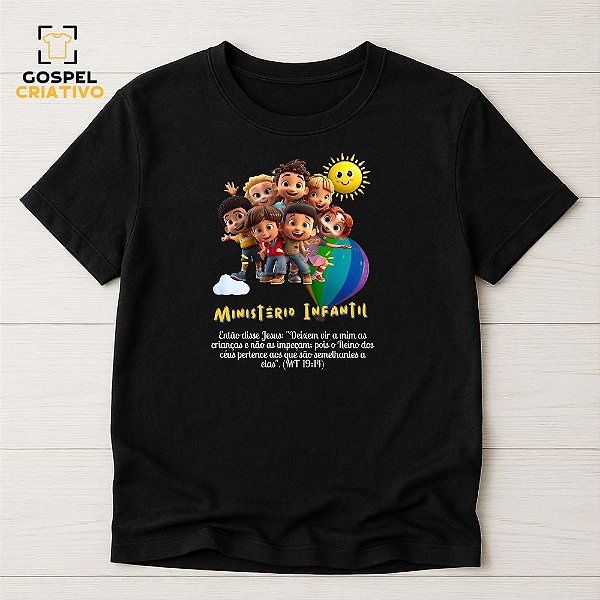 Camiseta Para Ministério Infantil